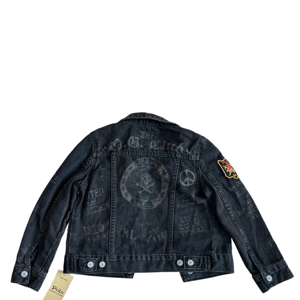 Polo by Ralph Lauren Kids Black Denim Jacket